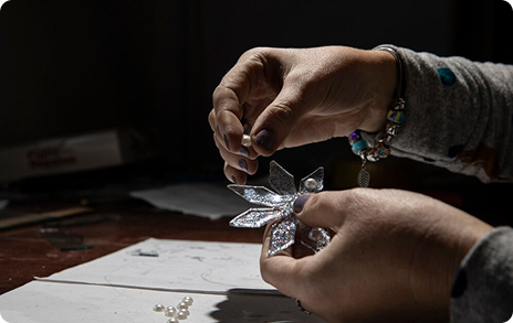 Sorting diamond process