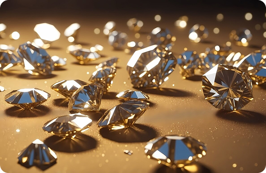 Crafting diamond process