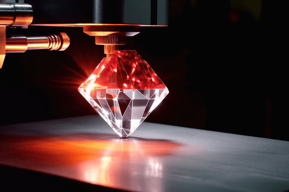 Polishing diamond process